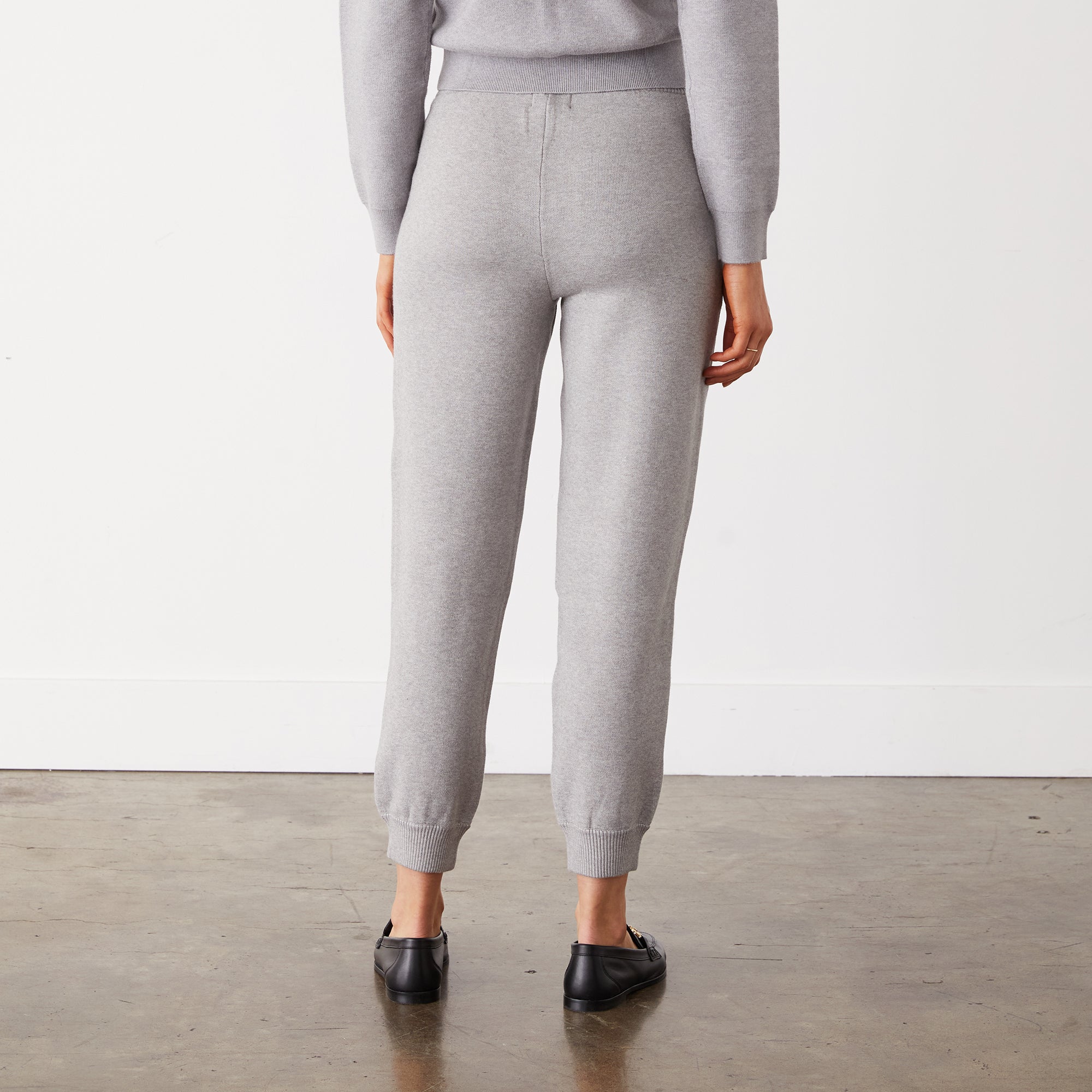 Soft Knit Cuffed Jogger