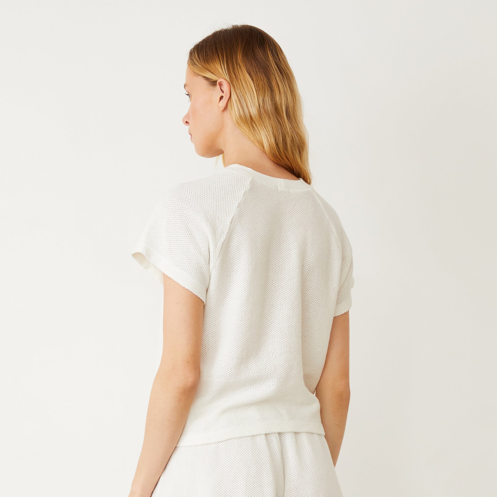 Honeycomb Knit Cut Off Raglan – MONROW