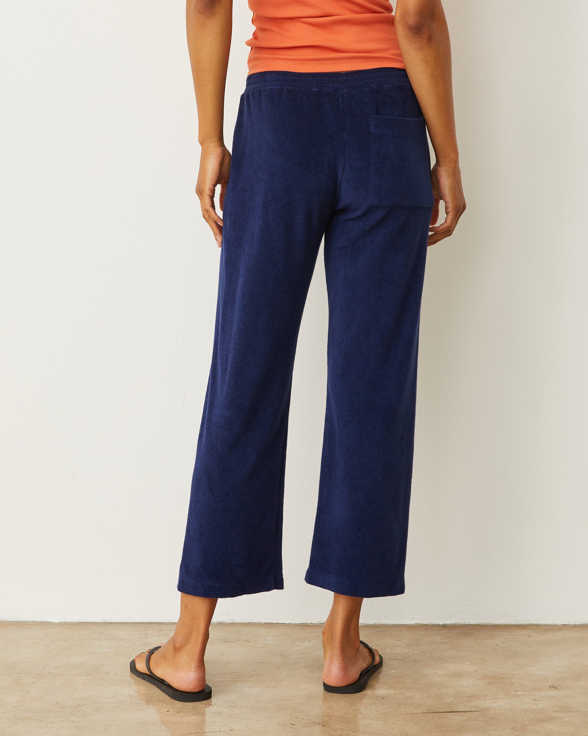 Terry Cloth Crop Pant – MONROW