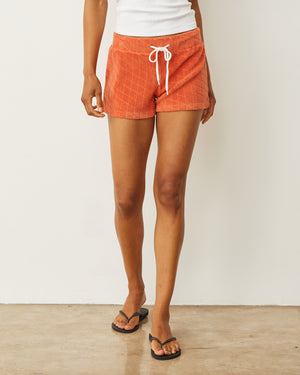 Diamond Terry Cloth Vintage Short