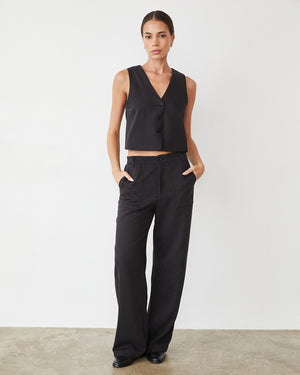 Soft Twill Patch Pocket Pant