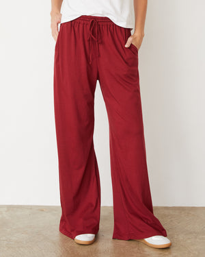 Organic Jersey Wide Leg Pant