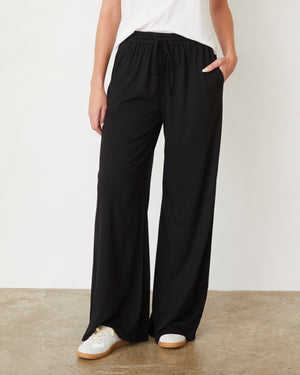 Organic Jersey Wide Leg Pant