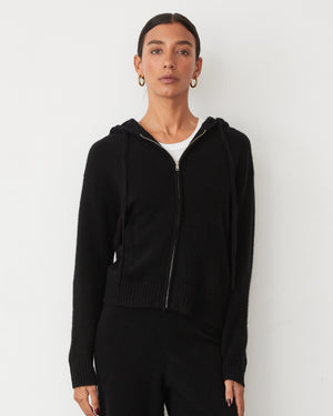 Cashmere Zip Up Hoody