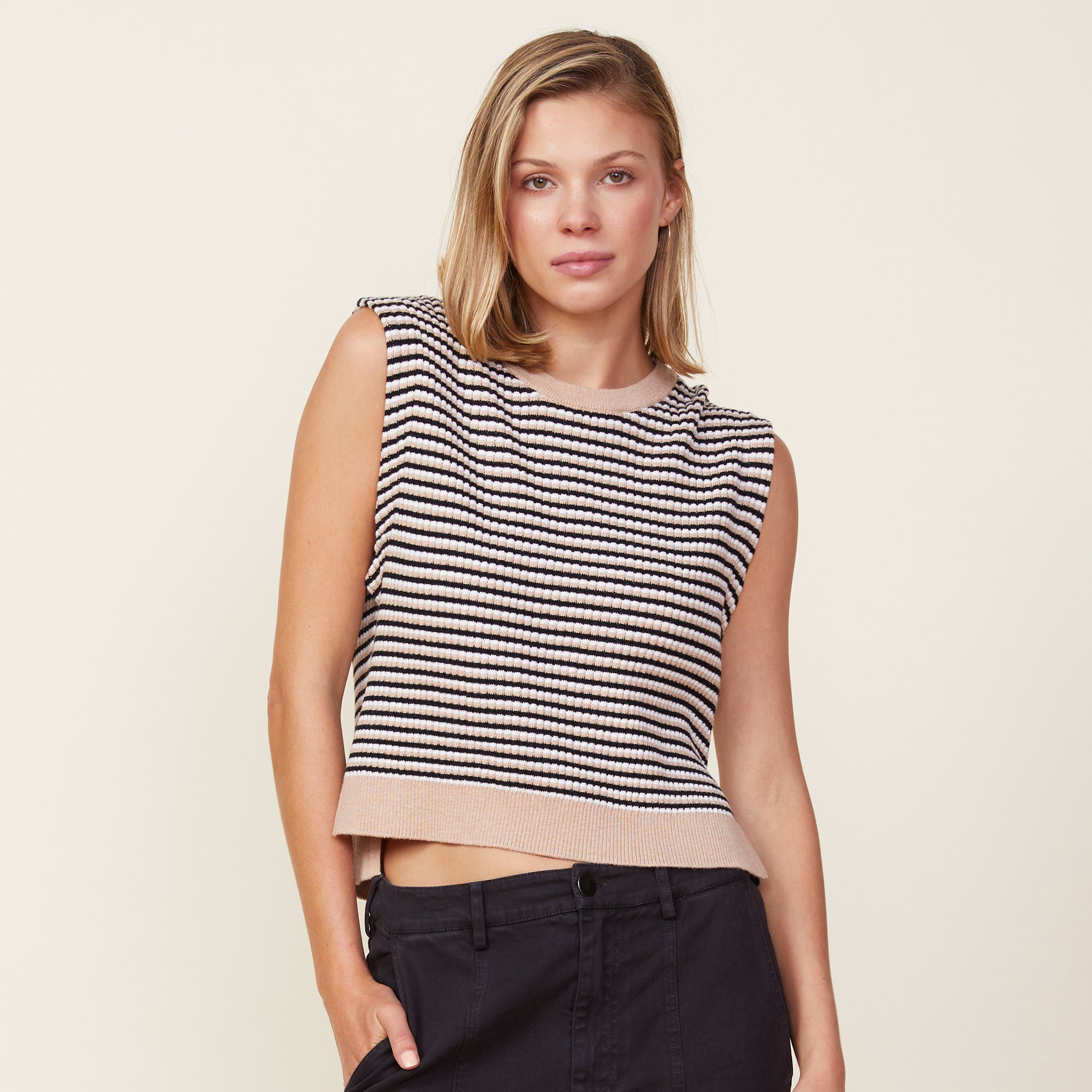 Women's Tanks - Flat Ribs, Plush Sweaters & More – MONROW