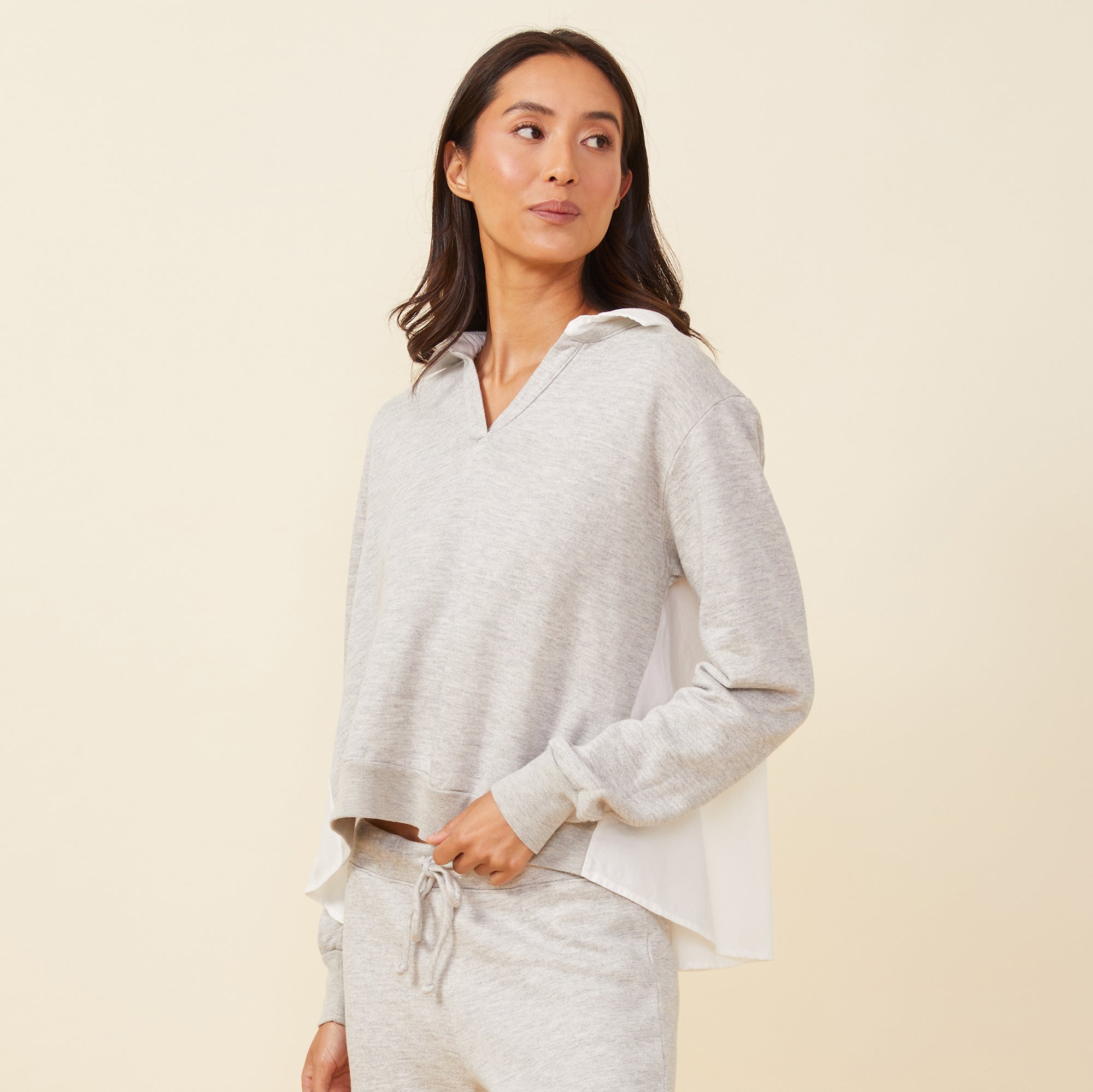 Women's Long Sleeve Tops - Henley, Cropped & More – MONROW