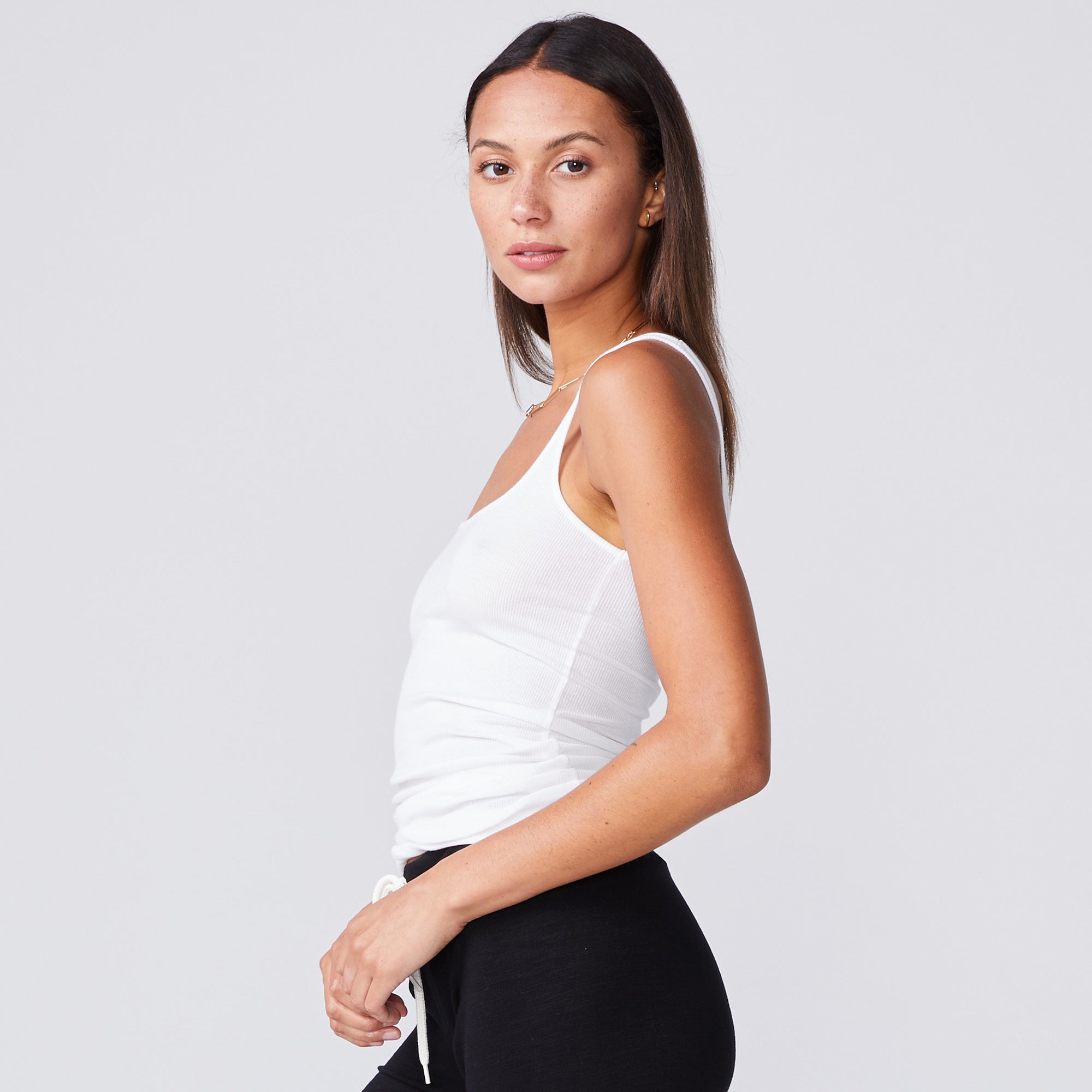 Essential Micro-Ribbed Athleisure Tank Top - House of Drip Apparel