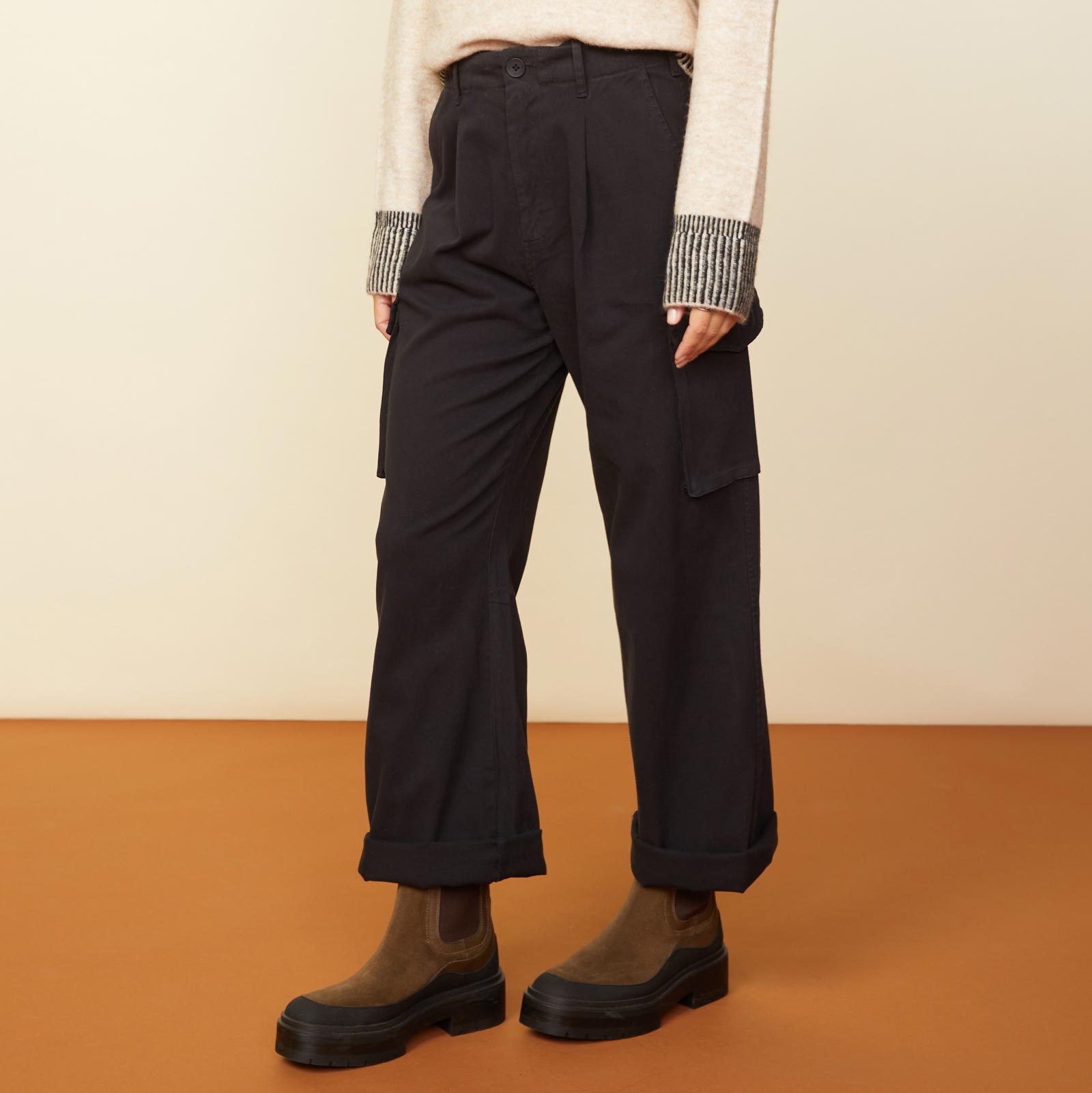 Utility Wide Leg Pants